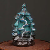 Maxbell Creative Backflow Incense Holder Zen Censer for Meditation Table Ornament