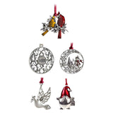 Maxbell Christmas Tree Ornament Handcrafted for Door Window Party Supplies Birds