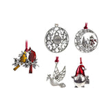 Maxbell Christmas Tree Ornament Handcrafted for Door Window Party Supplies Birds