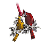 Maxbell Christmas Tree Ornament Handcrafted for Door Window Party Supplies Birds