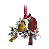 Maxbell Christmas Tree Ornament Handcrafted for Door Window Party Supplies Birds
