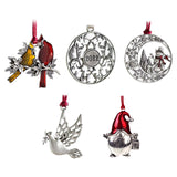 Maxbell Christmas Tree Ornament Handcrafted for Door Window Party Supplies Birds