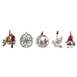 Maxbell Christmas Tree Ornament Handcrafted for Door Window Party Supplies Birds