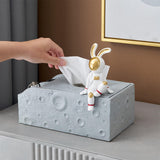 Maxbell Modern Tissue Box Holder Toilet Paper Storage Holder for Home Kitchen Office
