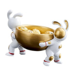 Maxbell Sculpture Vanity Tray Sundries Candy Pistachio Perfume Holder 19cmx13cmx15cm