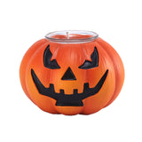 Maxbell Flickering Halloween Candles Fireplace Fall Pumpkin Tea Lights Harvest Decor