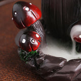 Maxbell Backflow Incense Burner Waterfall Craft Ornaments for Yoga Office Decoration