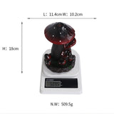 Maxbell Backflow Incense Burner Waterfall Craft Ornaments for Yoga Office Decoration