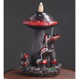 Maxbell Backflow Incense Burner Waterfall Craft Ornaments for Yoga Office Decoration