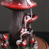 Maxbell Backflow Incense Burner Waterfall Craft Ornaments for Yoga Office Decoration