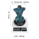 Maxbell Creative Backflow Incense Burner Home Decor Figurine Craftwork  Blue