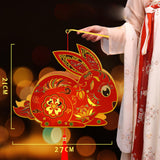 Maxbell Mid Autumn Festival Lantern Making DIY Accessories Lantern Festival Red