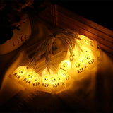 Maxbell LED Halloween String Light Decor Lamp Lantern Waterproof Bar Yard 2m 10 Light