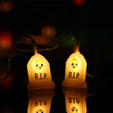 Maxbell LED Halloween String Light Decor Lamp Lantern Waterproof Bar Yard 2m 10 Light