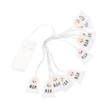 Maxbell LED Halloween String Light Decor Lamp Lantern Waterproof Bar Yard 2m 10 Light