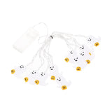 Maxbell Halloween String Light Spooky Battery Operated Lamp for Festival Decor 2m 10 Light