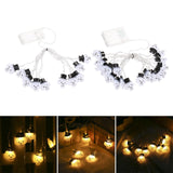Maxbell Halloween String Lights Cute Decoration for Holiday Carnival 2m 10 Light