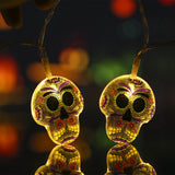 Maxbell Halloween String Light Atmosphere Light Battery Powered for Ornaments