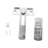 Maxbell Durable Barn Sliding Door Latch Lock with Screws for Bathroom Window Gate