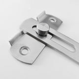 Maxbell Durable Barn Sliding Door Latch Lock with Screws for Bathroom Window Gate