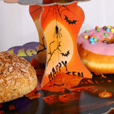 Maxbell Halloween Cupcake Stand, 3 Tiers Round Dessert Stand Tower Table Centerpiece