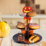 Maxbell Halloween Cupcake Stand, 3 Tiers Round Dessert Stand Tower Table Centerpiece