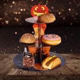 Maxbell Halloween Cupcake Stand, 3 Tiers Round Dessert Stand Tower Table Centerpiece