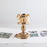 Maxbell Golden Tea Light Holder Pillar Candle Holder Halloween Christmas Decor S