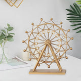 Maxbell Unique Wheel Statue Art Crafts for Restaurant Tabletop Bedroom