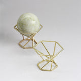 Maxbell Metal Stand Ball Sphere Globe Holder for Home Ornaments