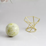 Maxbell Metal Stand Ball Sphere Globe Holder for Home Ornaments