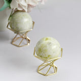 Maxbell Metal Stand Ball Sphere Globe Holder for Home Ornaments