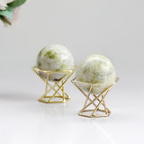 Maxbell Metal Stand Ball Sphere Globe Holder for Home Ornaments