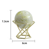 Maxbell Metal Stand Ball Sphere Globe Holder for Home Ornaments
