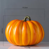 Maxbell Resin Pumpkin Thanksgiving Decoration Themed Party Supplies 19cmx14cm