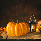 Maxbell Resin Pumpkin Thanksgiving Decoration Themed Party Supplies 17.2cmx13.5cm