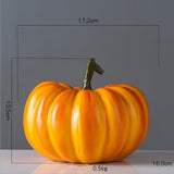 Maxbell Resin Pumpkin Thanksgiving Decoration Themed Party Supplies 17.2cmx13.5cm