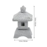 Maxbell 3x Miniature Statue Decoration Chic Gift Sculpture for Bookcase Lawn Garden