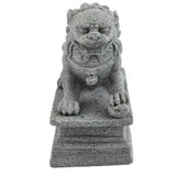 Maxbell 1 Pair Chinese Style Lions Statues Garden Sculptures for Outdoor Pathway