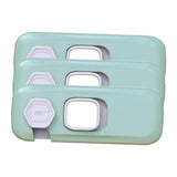 Maxbell Child Proof Locks Drawer Latches for Bedroom Cabinet Oven Water Dispenser Green