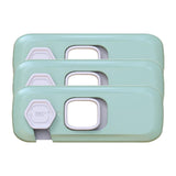 Maxbell Child Proof Locks Drawer Latches for Bedroom Cabinet Oven Water Dispenser Green