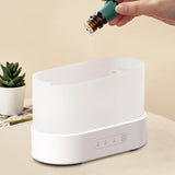 Maxbell Cool Mist Humidifier Colorful Lighting Aroma Diffuser for Bedroom Travel White