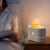 Maxbell Cool Mist Humidifier Colorful Lighting Aroma Diffuser for Bedroom Travel White