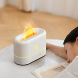 Maxbell Cool Mist Humidifier Colorful Lighting Aroma Diffuser for Bedroom Travel White