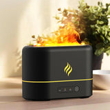 Maxbell Cool Mist Humidifier Colorful Lighting Aroma Diffuser for Bedroom Travel Black