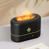 Maxbell Cool Mist Humidifier Colorful Lighting Aroma Diffuser for Bedroom Travel Black