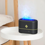 Maxbell Cool Mist Humidifier Colorful Lighting Aroma Diffuser for Bedroom Travel Black