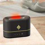 Maxbell Cool Mist Humidifier Colorful Lighting Aroma Diffuser for Bedroom Travel Black