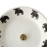 Maxbell Incense Burner Censer Holder Cone Incense Tray for Living Room Zen White Bottom