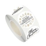 Maxbell Round Christmas Stickers Stickers Labels for Party Favor Crafts Scrapbook Style D